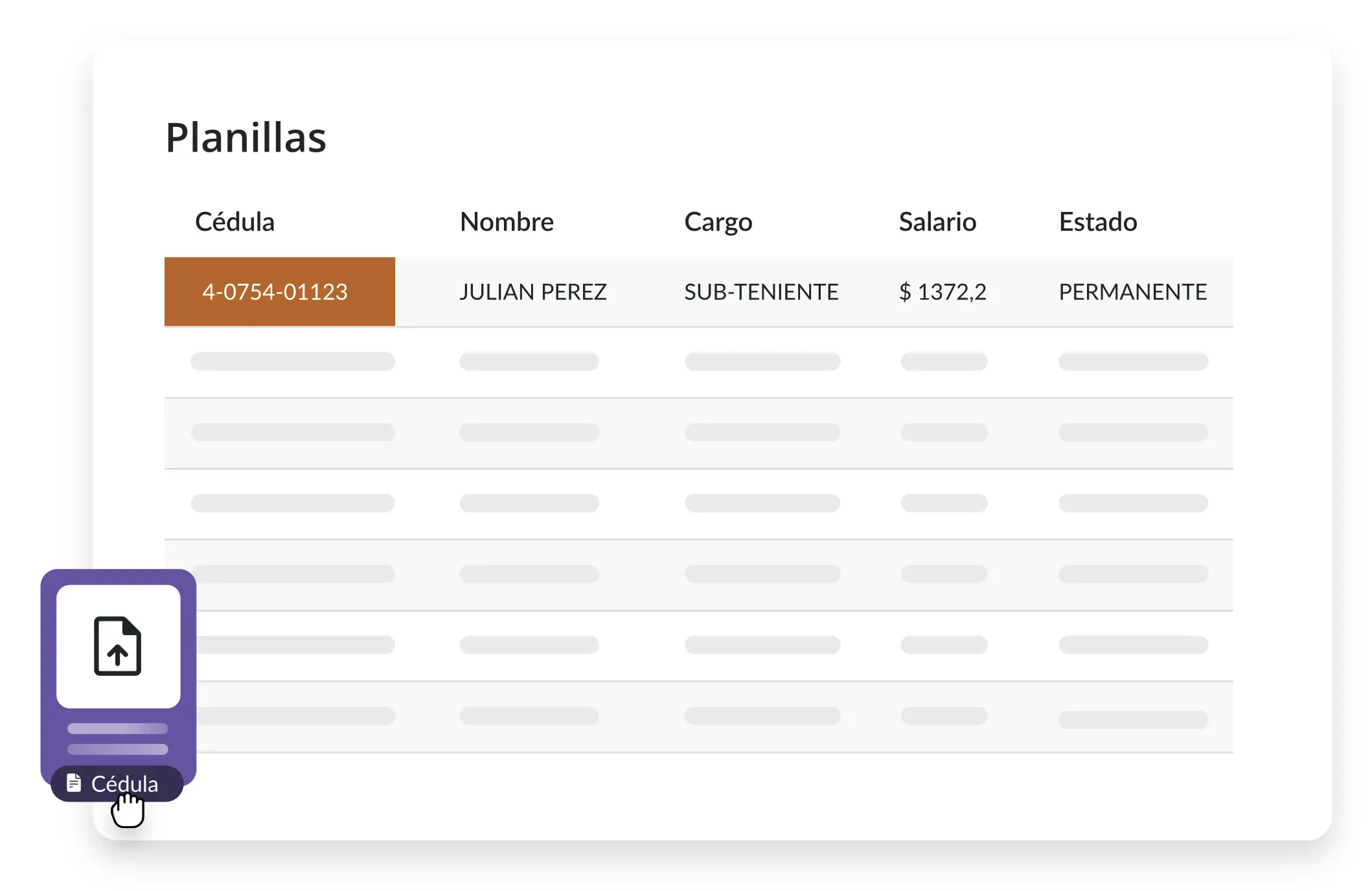 Planillas